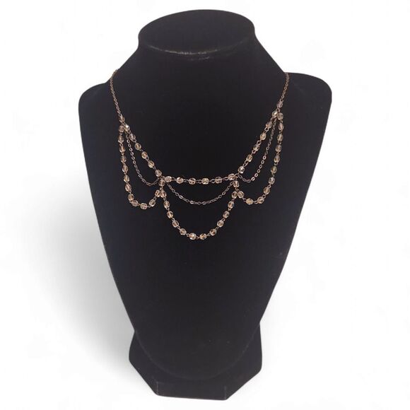 Beautiful Vintage Anne Klein Beaded Victorian Style Necklace – NOS with Tag - Picture 1 of 5